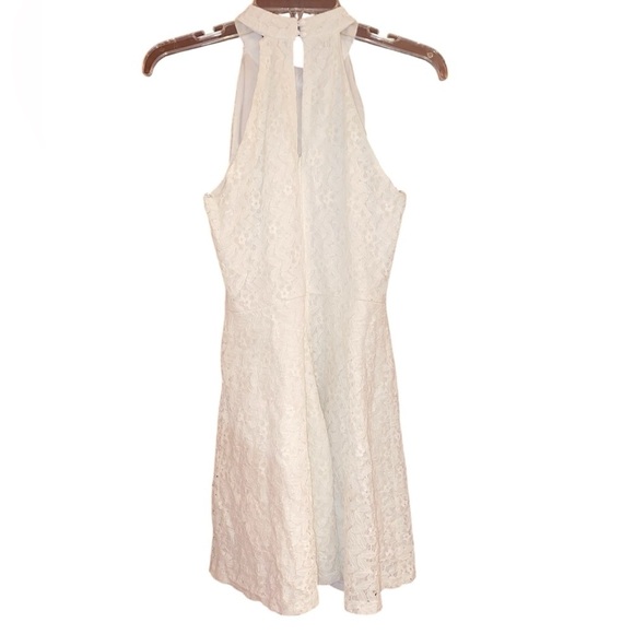 Papaya Brand Mini Dress White Size LARGE - Picture 5 of 9